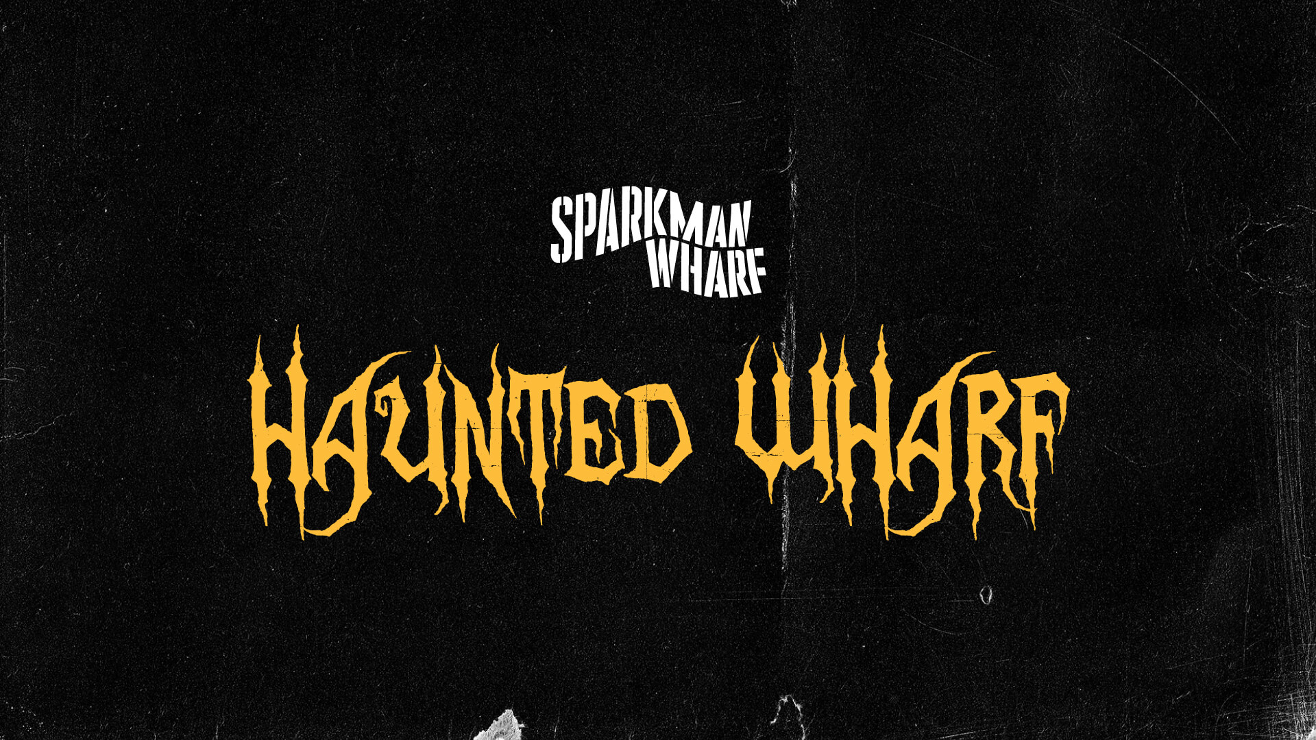 Haunted Wharf marketing graphic