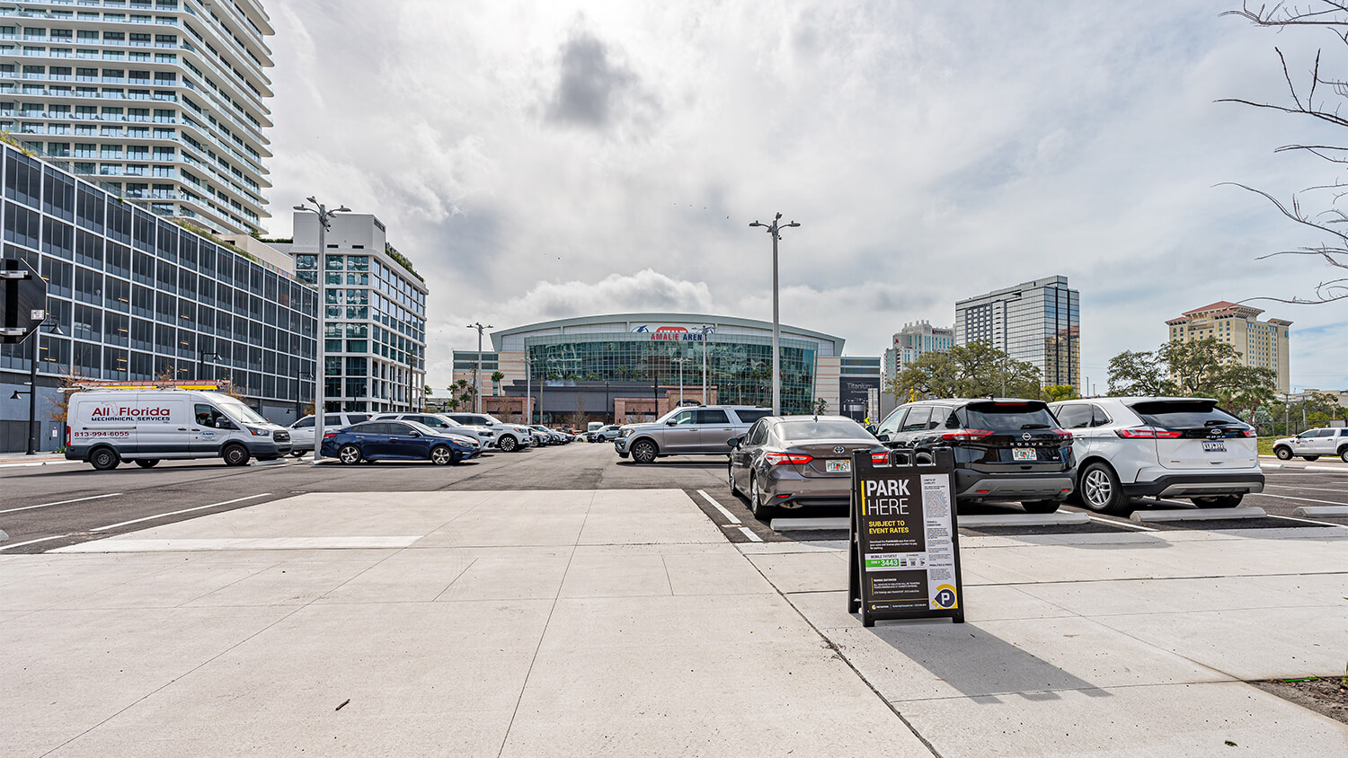 Amber Parking Lot – Water Street Tampa