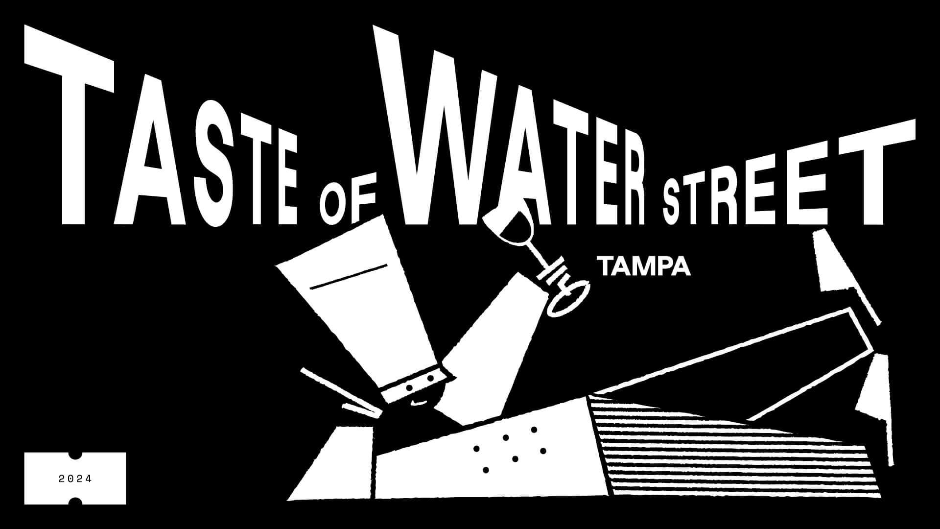 Taste of water street illustration