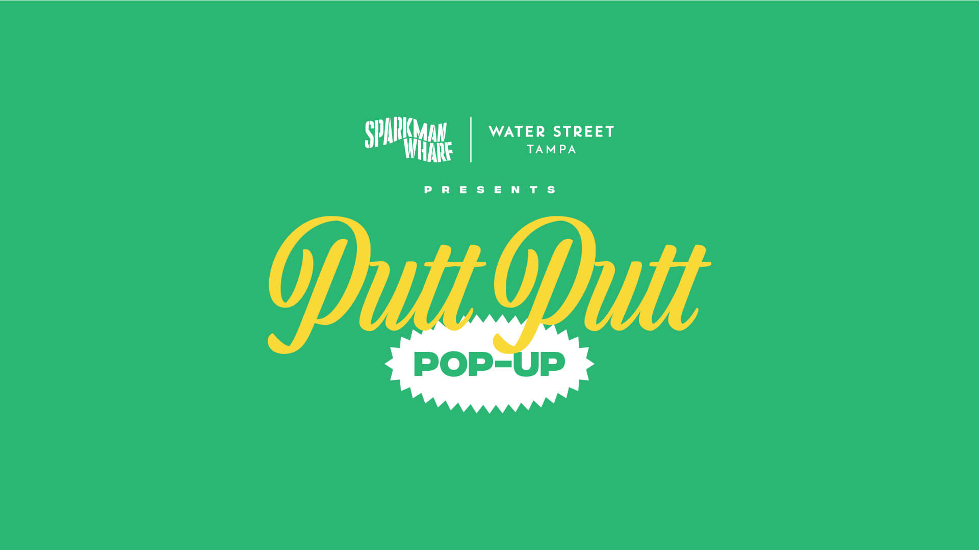 Putt Putt Pop up logo and graphics